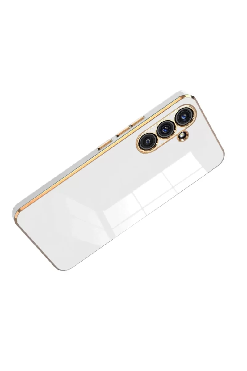 Newface Samsung Galaxy A17 5G Volet Silikon - Beyaz