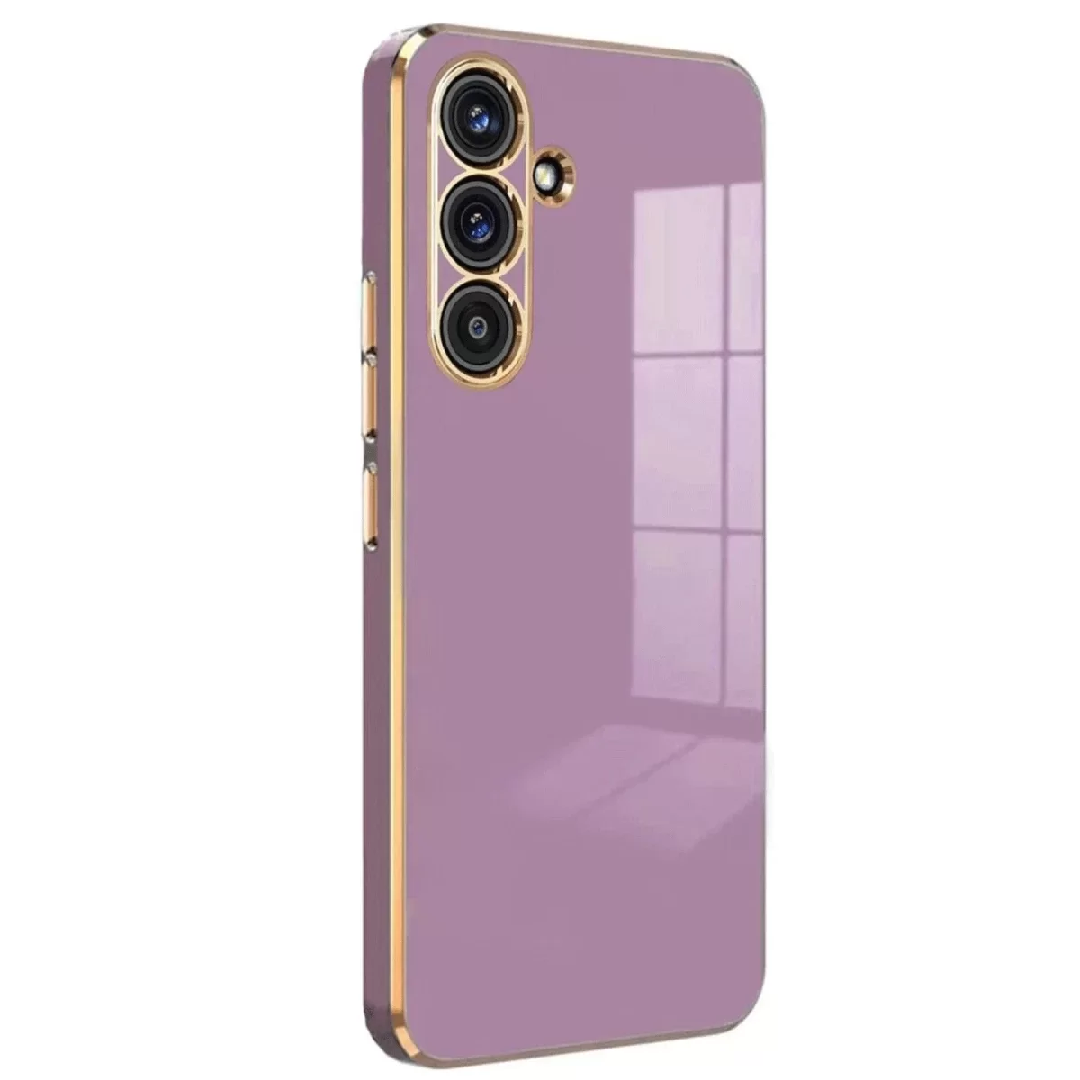 Newface Samsung Galaxy A17 5G Volet Silikon - Mor