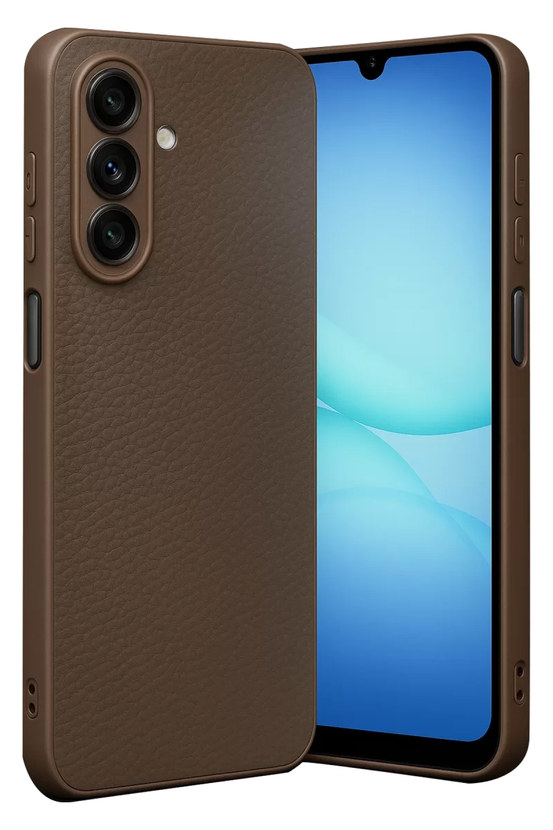 Newface Samsung Galaxy A17 5G Thermax Silikon Kılıf - Kahverengi