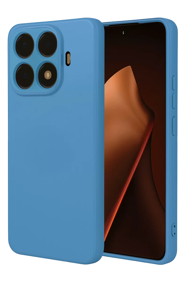 Newface Xiaomi Mi 15T Pro Nano içi Kadife Silikon - Mavi