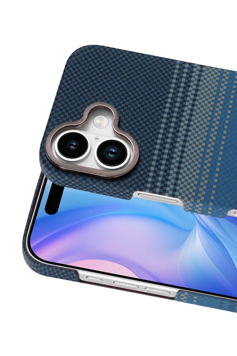 Newface Apple iPhone 17 Vega Magsafe Kapak - Mavi