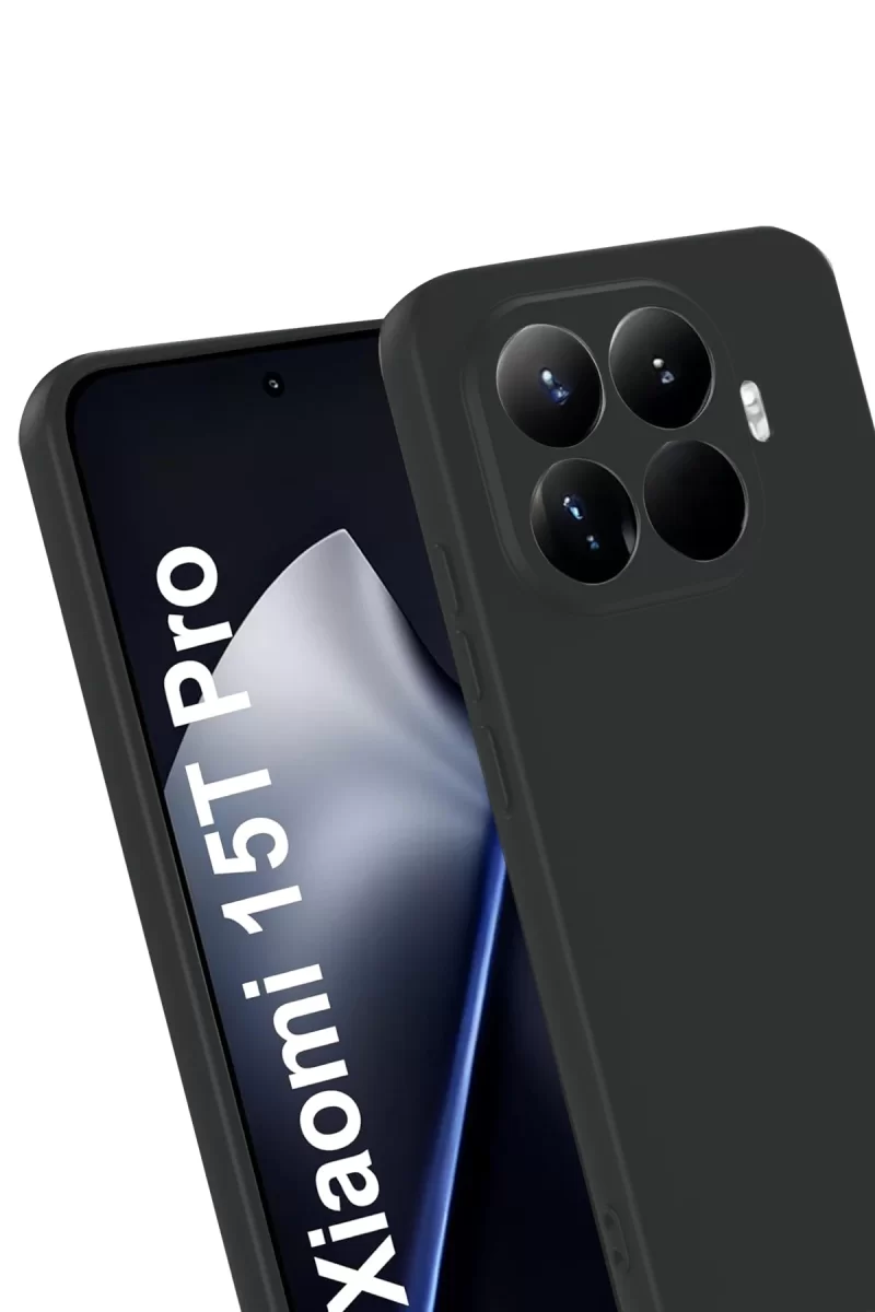 Newface Xiaomi Mi 15T Pro First Silikon - Siyah