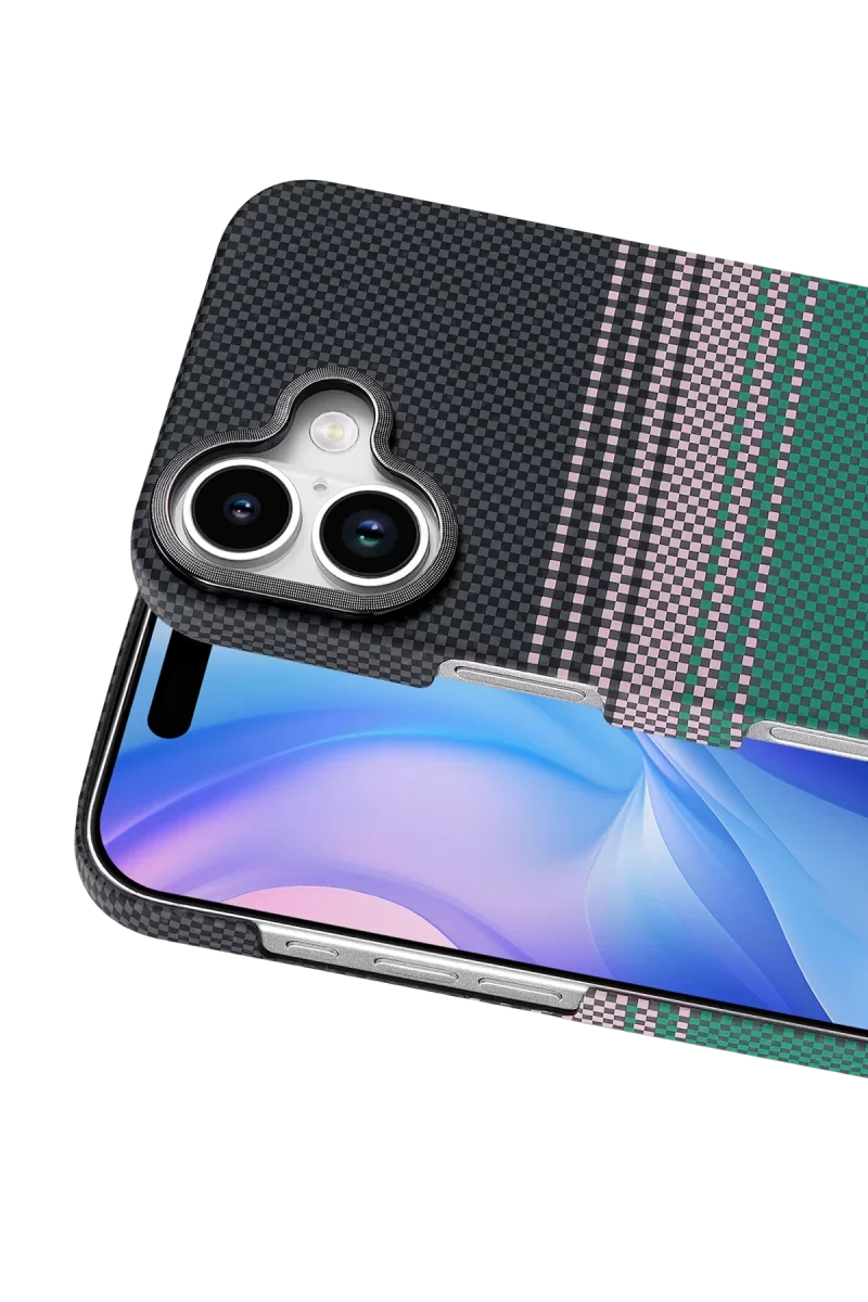 Newface Apple iPhone 17 Vega Magsafe Kapak - Yeşil
