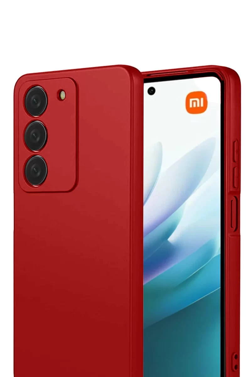 Newface Xiaomi Redmi 15 4G First Silikon - Kırmızı