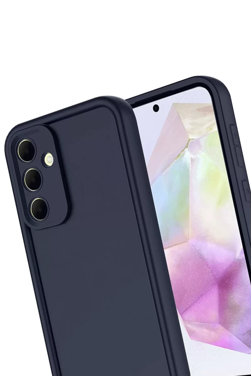 Newface Samsung Galaxy A17 5G Viera Silikon - Lacivert