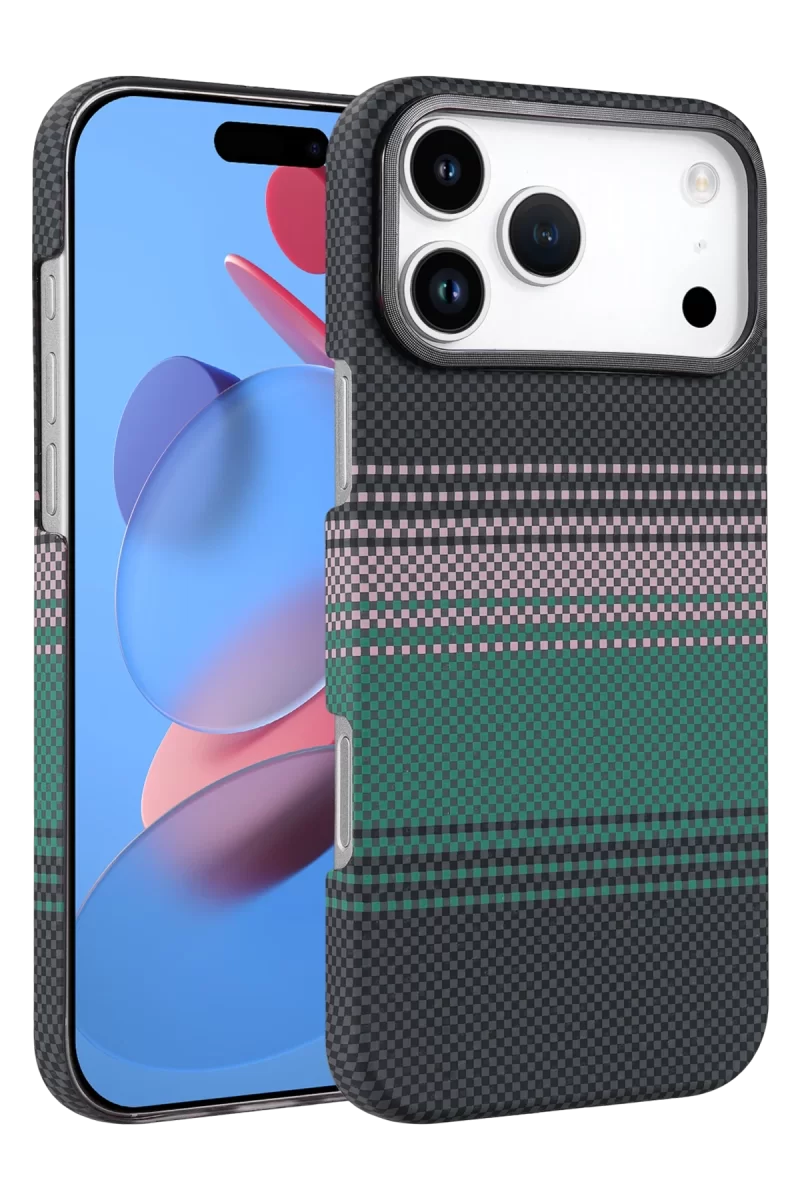 Newface Apple iPhone 17 Pro Vega Magsafe Kapak - Yeşil