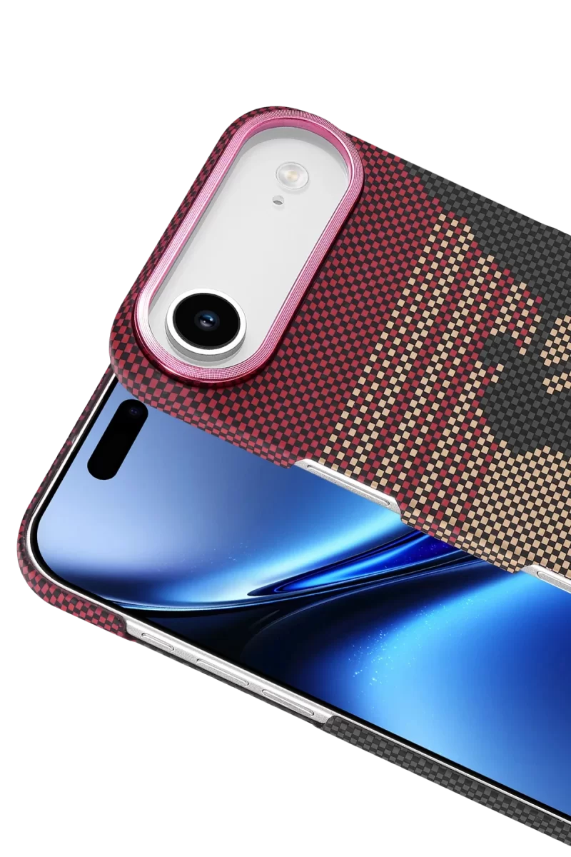 Newface Apple iPhone 17 Air Vega Magsafe Kapak - Kırmızı
