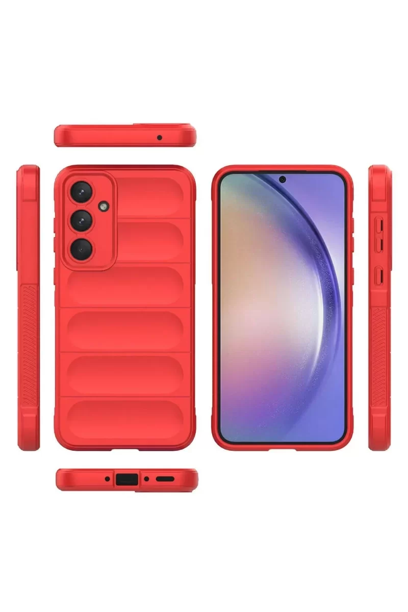 Newface Samsung Galaxy S25 FE Optimum Silikon - Kırmızı