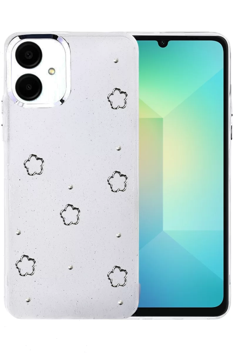 Newface Samsung Galaxy A07 4G Fiyonk Desenli Kapak - Desen 2