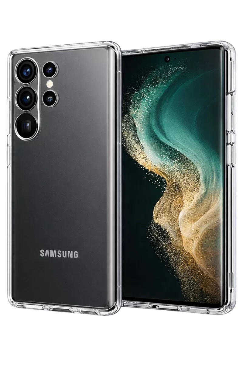 Newface Samsung Galaxy S26 Ultra Lüx Şeffaf Silikon - Şeffaf