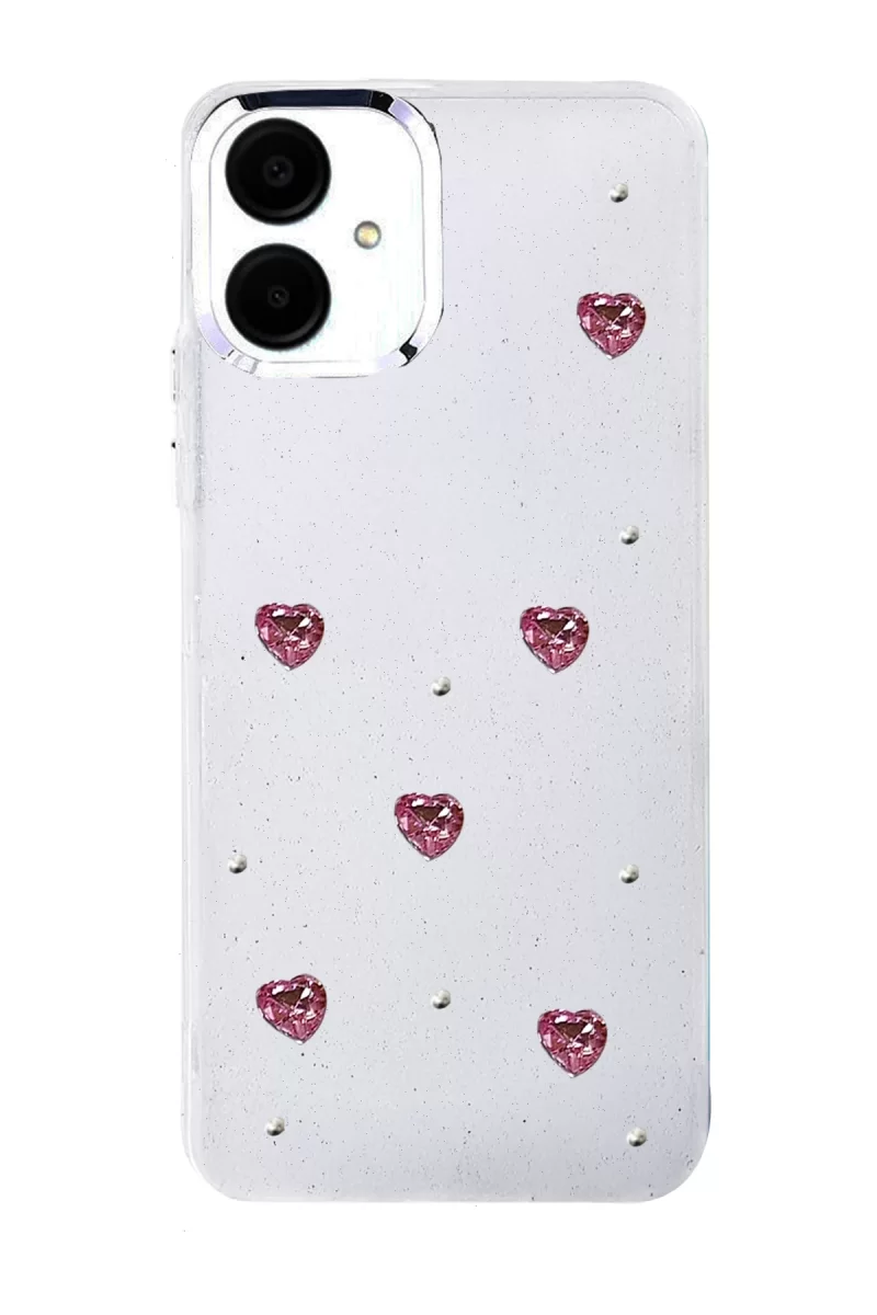 Newface Samsung Galaxy A07 4G Fiyonk Desenli Kapak - Desen 3
