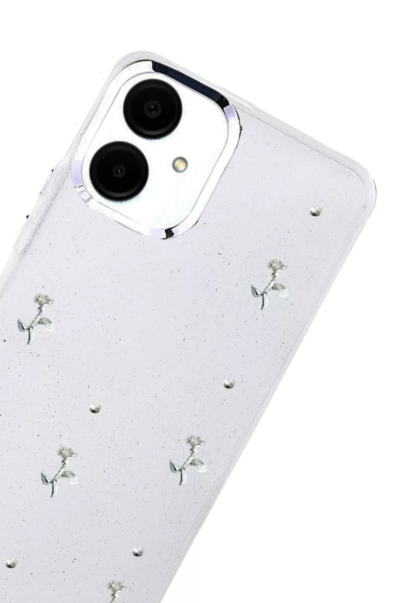 Newface Samsung Galaxy A07 4G Fiyonk Desenli Kapak - Desen 4