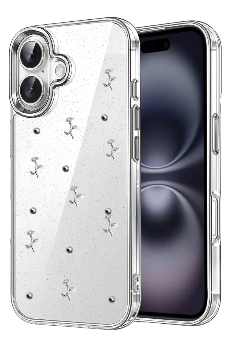 Newface Apple iPhone 17 Fiyonk Desenli Kapak - Desen 4
