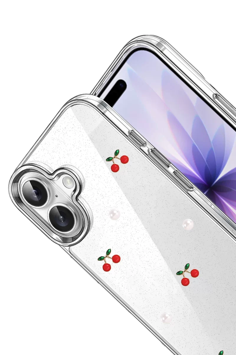 Newface Apple iPhone 17 Fiyonk Desenli Kapak - Desen 9