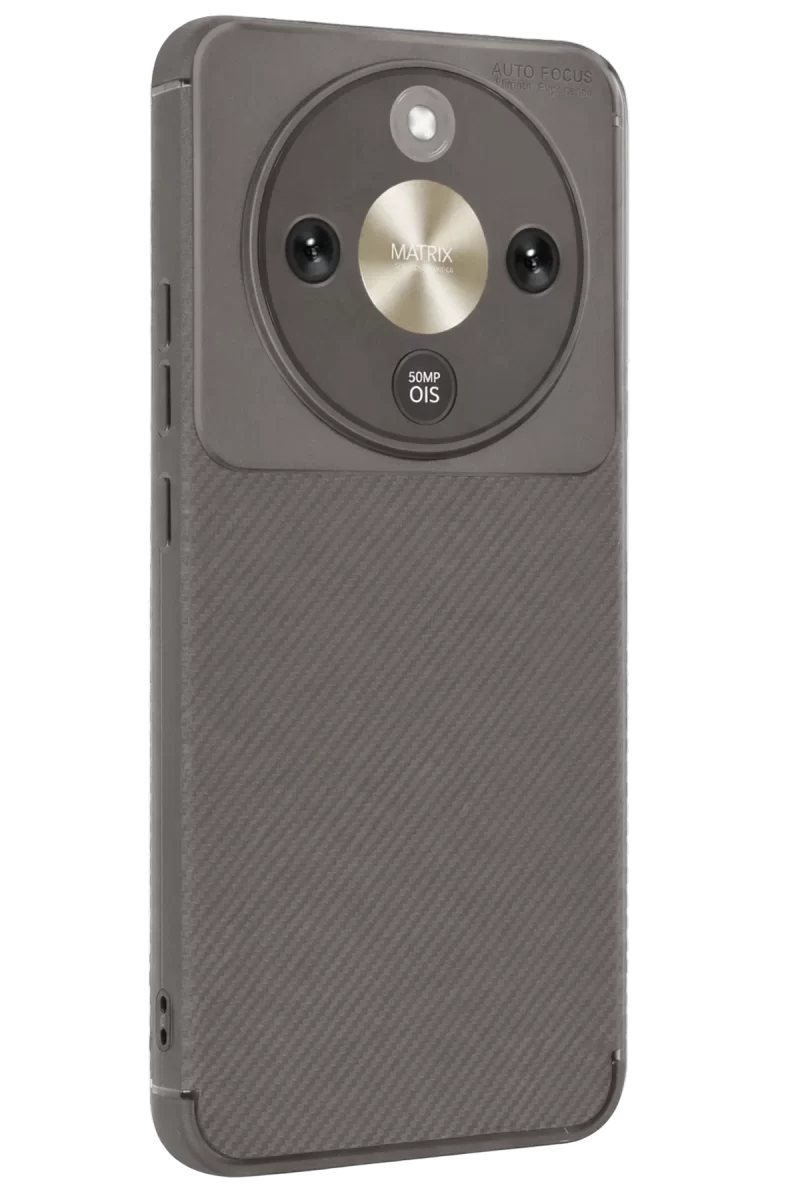 Newface Huawei Honor Magic 8 Lite Auto Focus Karbon Kapak - Gri