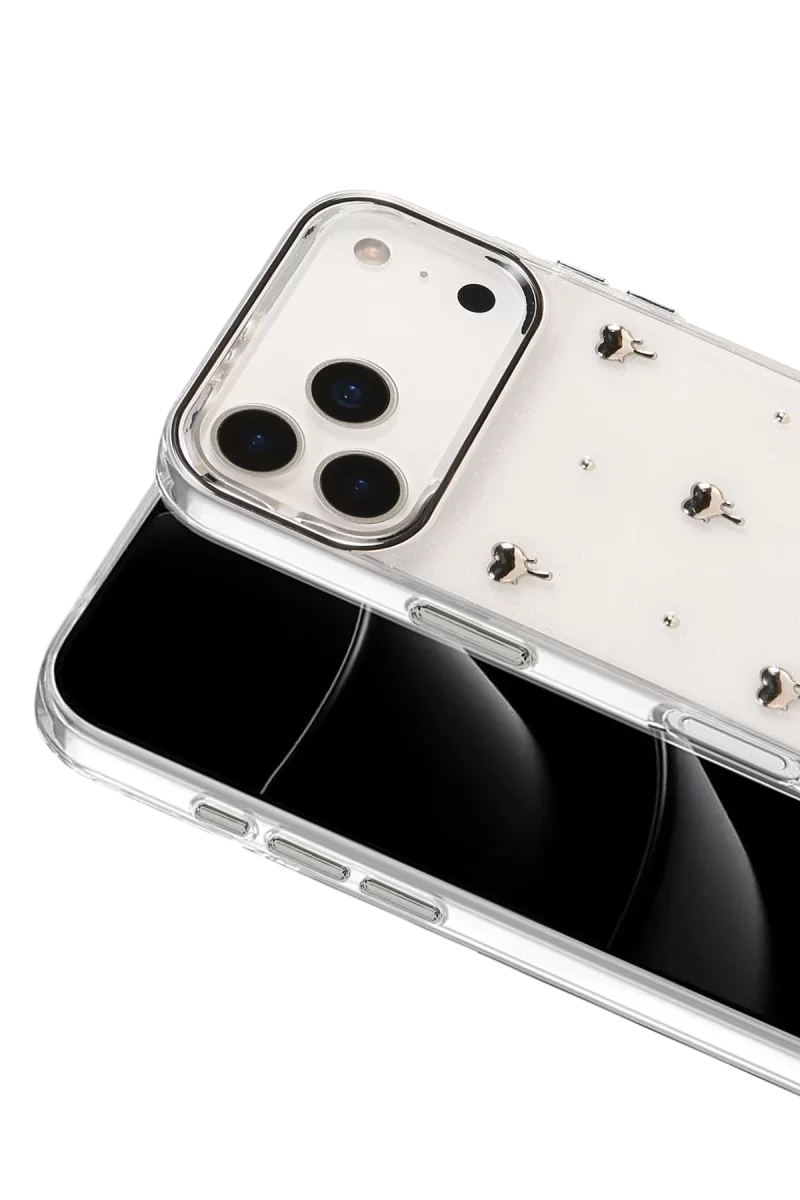 Newface Apple iPhone 17 Pro Fiyonk Desenli Kapak - Desen 1
