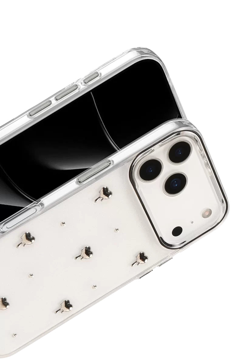 Newface Apple iPhone 17 Pro Fiyonk Desenli Kapak - Desen 1
