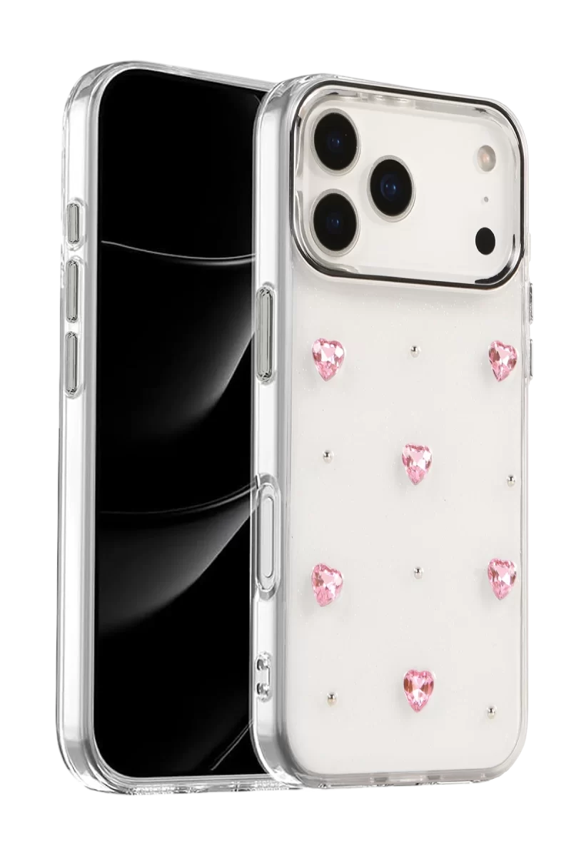 Newface Apple iPhone 17 Pro Fiyonk Desenli Kapak - Desen 3