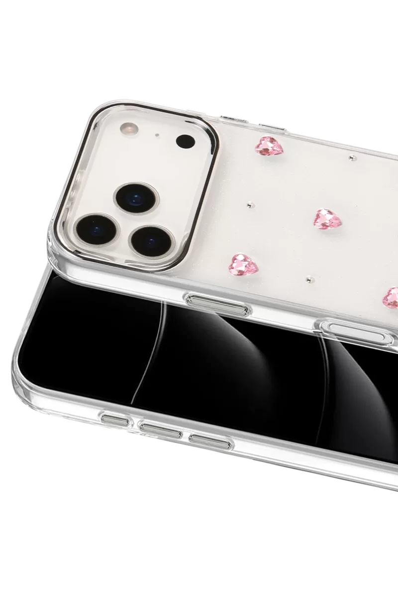 Newface Apple iPhone 17 Pro Fiyonk Desenli Kapak - Desen 3