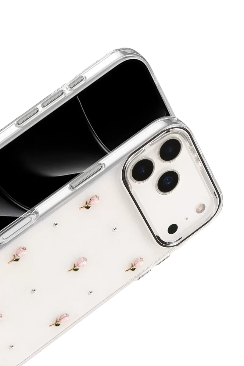 Newface Apple iPhone 17 Pro Fiyonk Desenli Kapak - Desen 6
