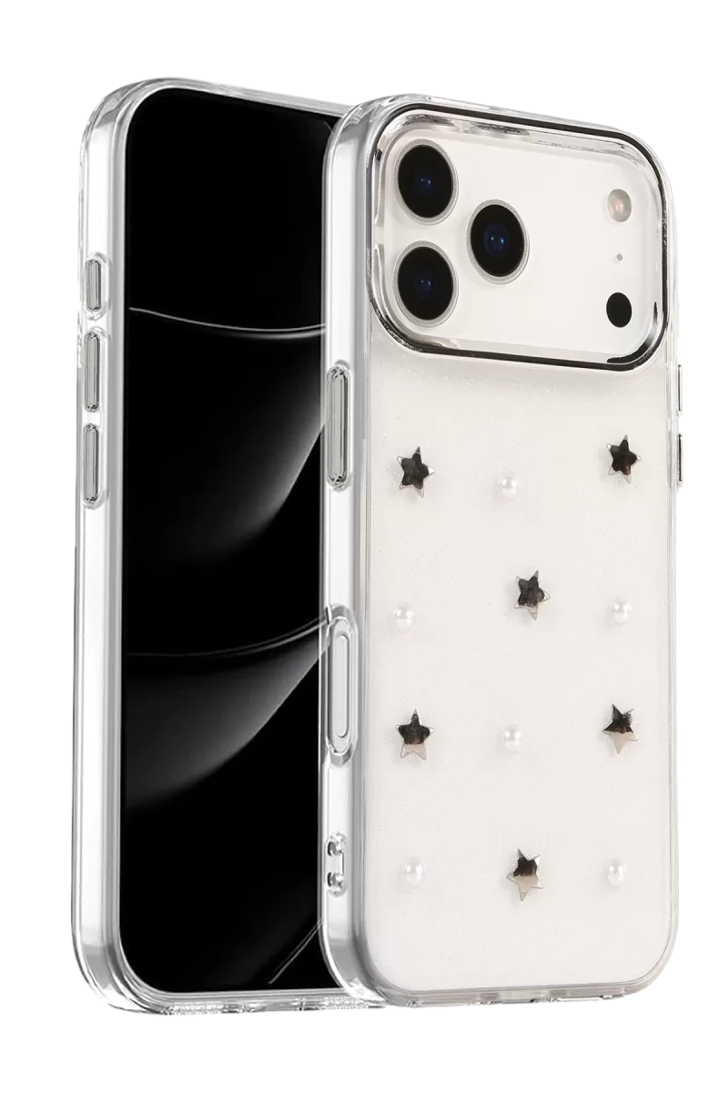 Newface Apple iPhone 17 Pro Fiyonk Desenli Kapak - Desen 7