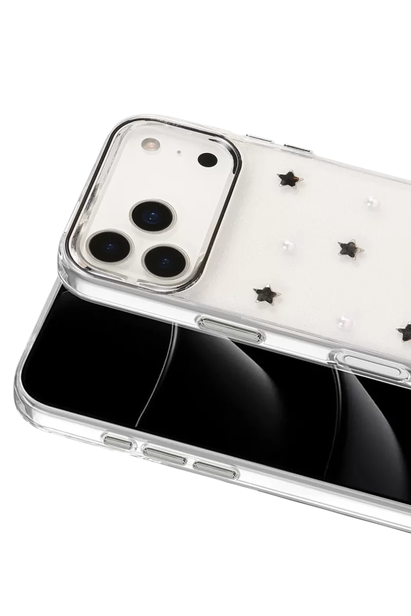 Newface Apple iPhone 17 Pro Fiyonk Desenli Kapak - Desen 7