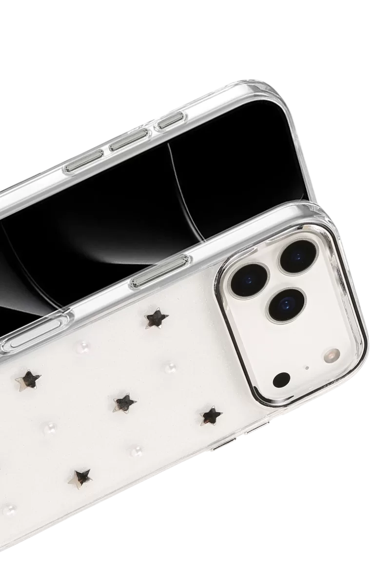Newface Apple iPhone 17 Pro Fiyonk Desenli Kapak - Desen 7