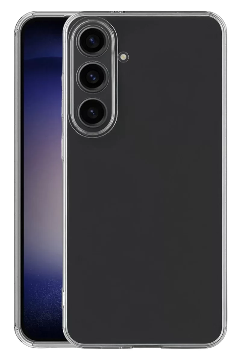 Newface Samsung Galaxy S25 Kılıf Lüx Şeffaf Silikon