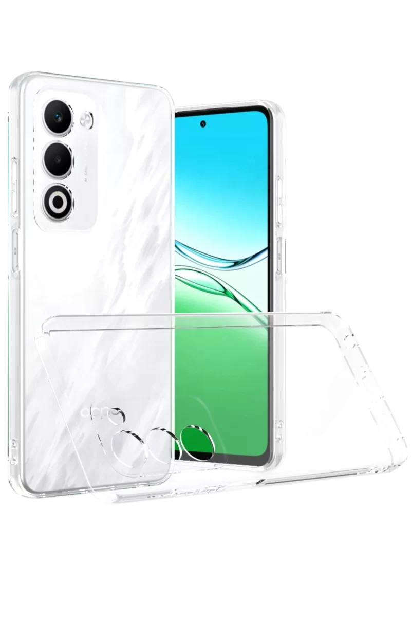 Newface Oppo A5 4G Lüx Şeffaf Silikon - Şeffaf