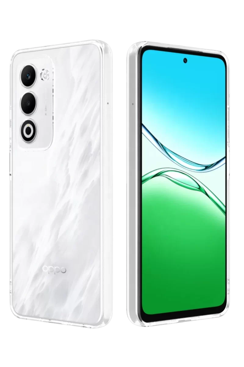Newface Oppo A5 4G Lüx Şeffaf Silikon - Şeffaf