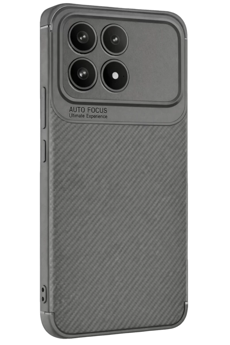 Newface Xiaomi Poco F8 Pro Auto Focus Karbon Kapak - Gri