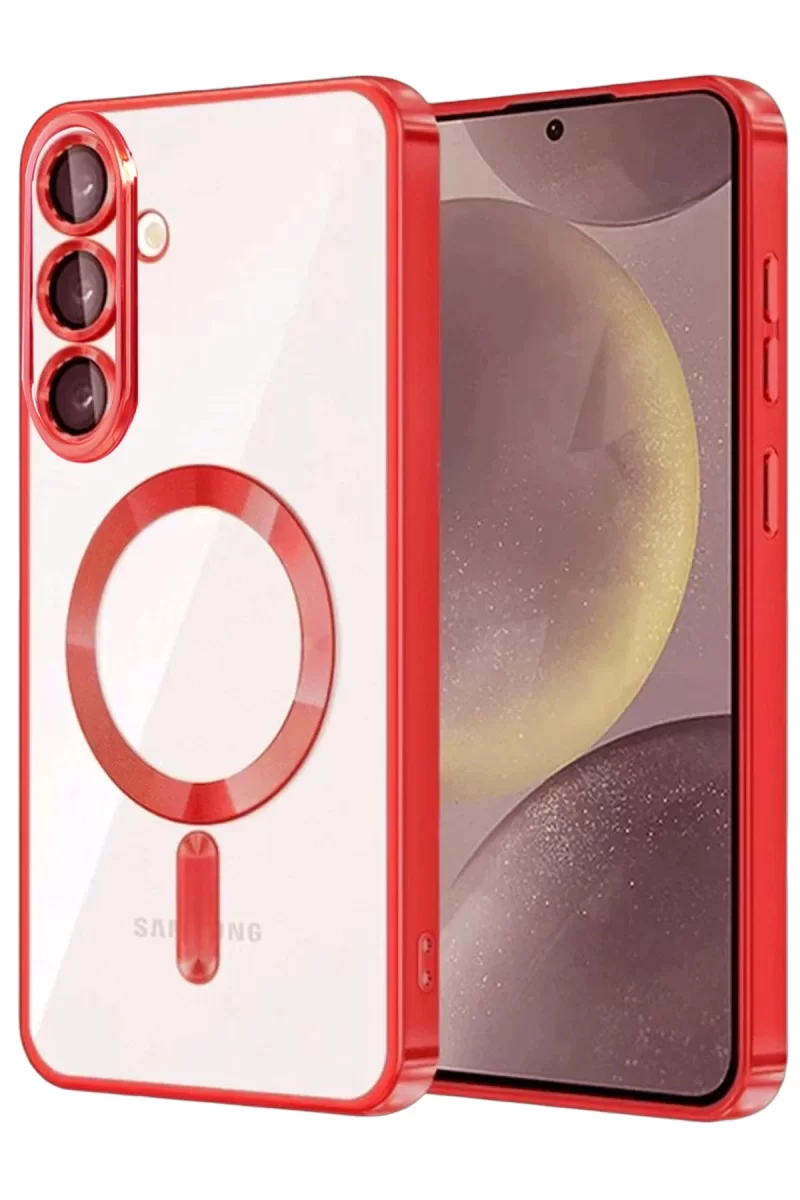 Newface Samsung Galaxy S26 Plus Kross Magneticsafe Kapak - Kırmızı