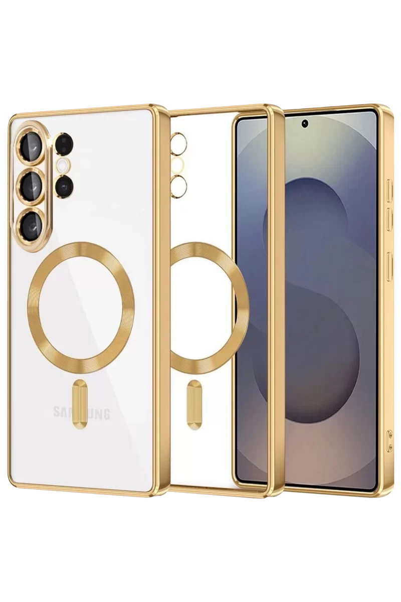 Newface Samsung Galaxy S26 Ultra Kross Magneticsafe Kapak - Gold