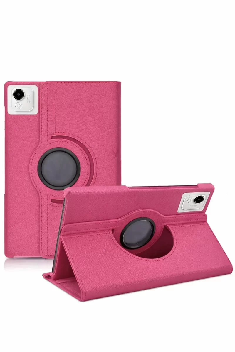 Newface Huawei Honor Pad X9A 360 Tablet Deri Kılıf - Pembe