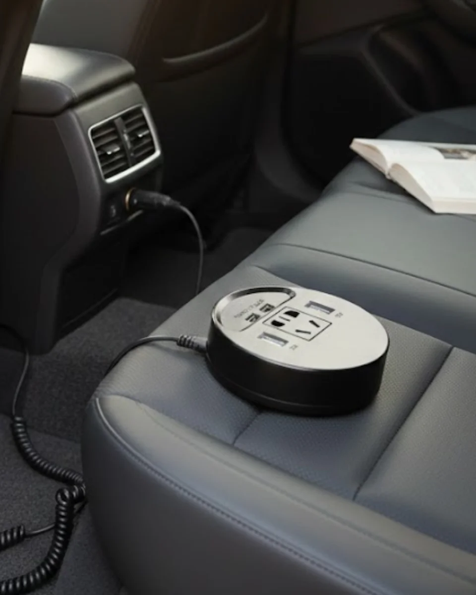 Güvenli Voltaj Korumalı Araç Power Inverter Çoklu Cihaz Desteği