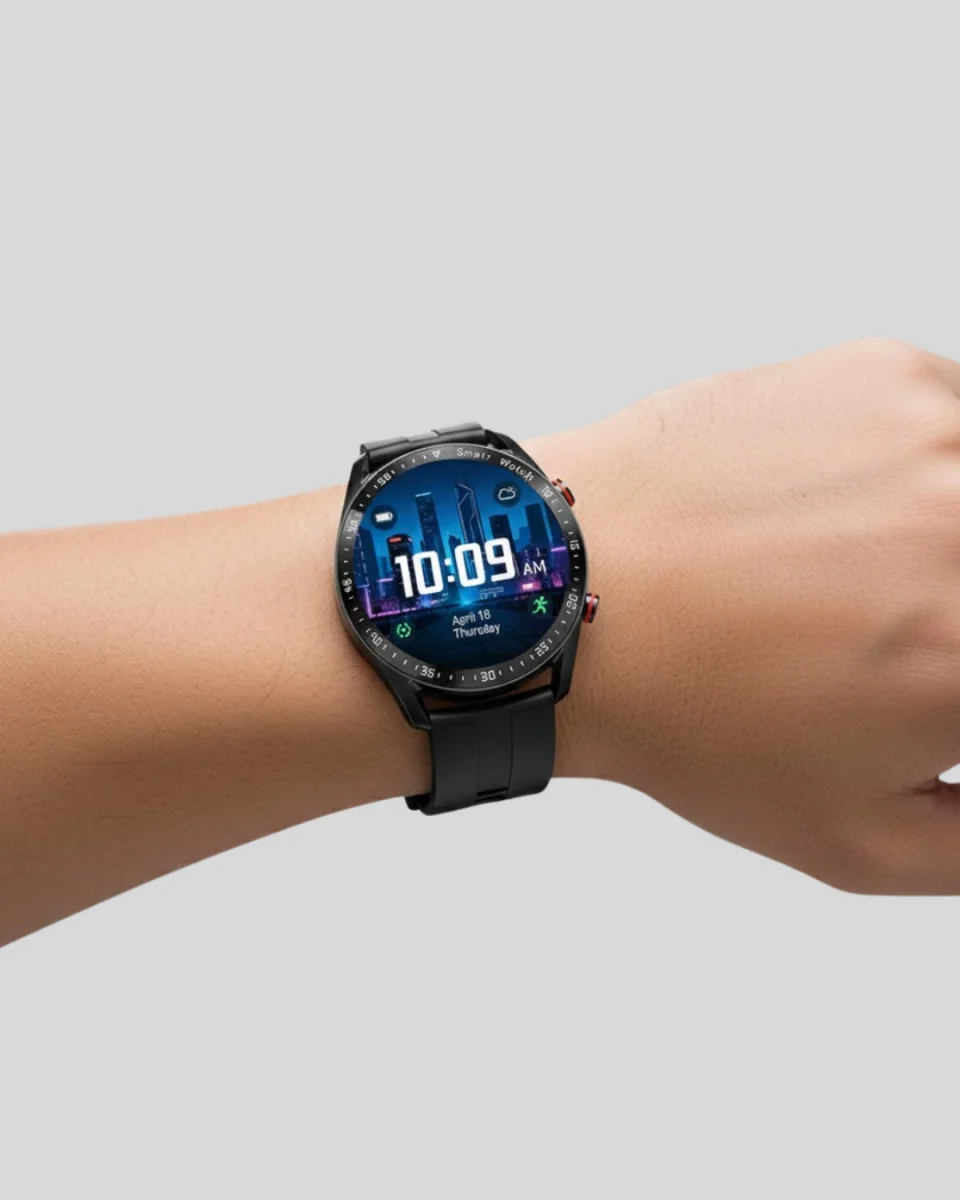 Akıllı Saat Yeni Model Sesli Asistan Bildirim Görme Bluetooth Bağlantılı Müzik Dinleme