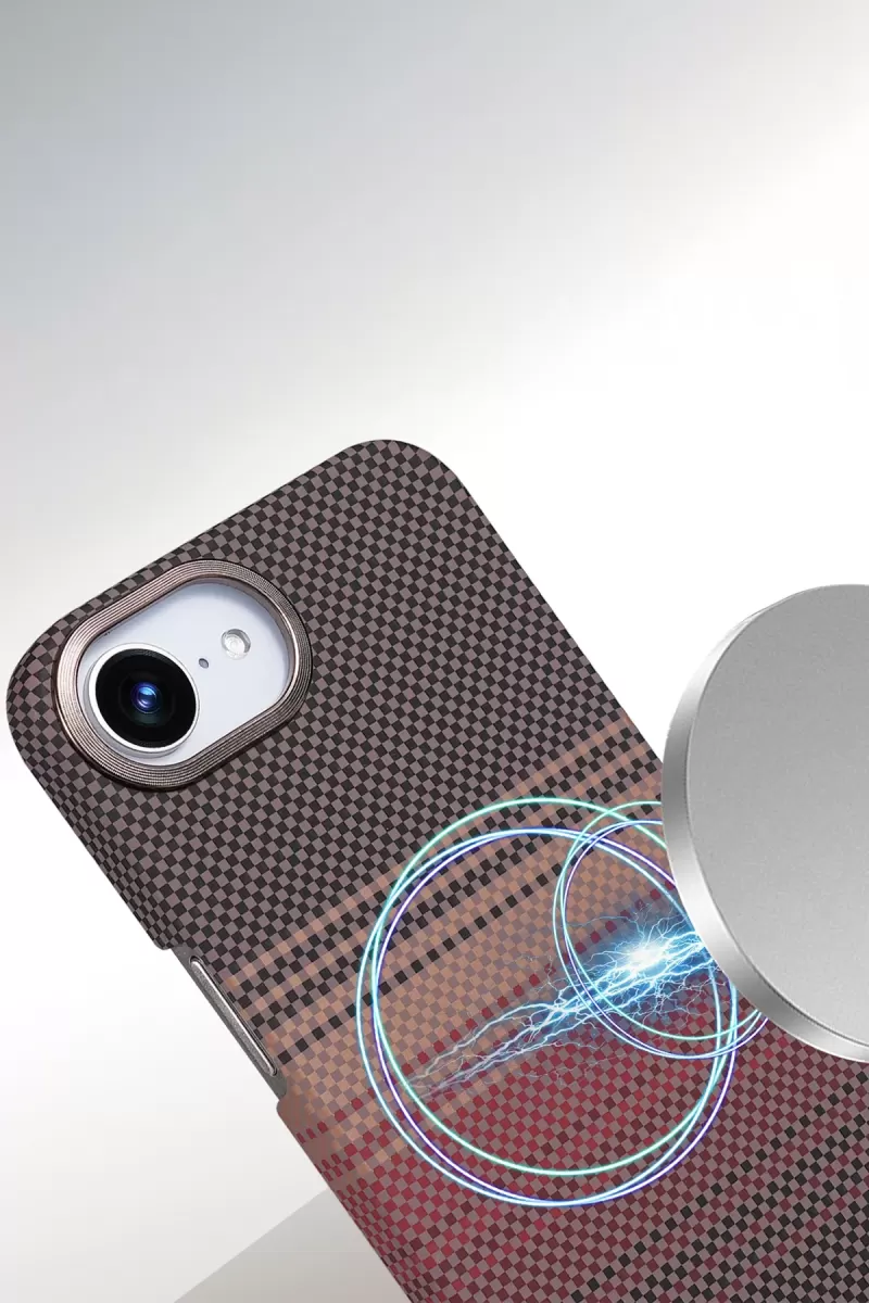 Newface Apple iPhone 16E Vega Magsafe Kapak - Yeşil