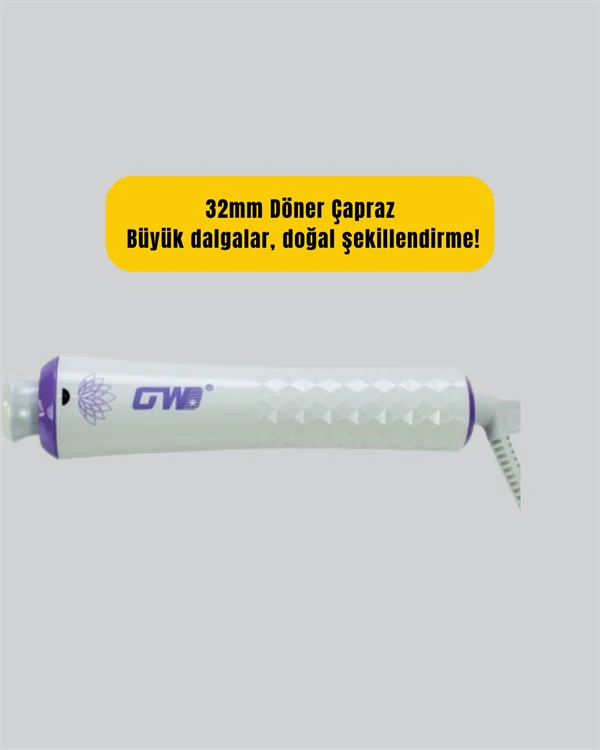 Negatif İyon Teknolojili Saç Maşası – Kabarmayan, Elektriklenmeyen Bukleler