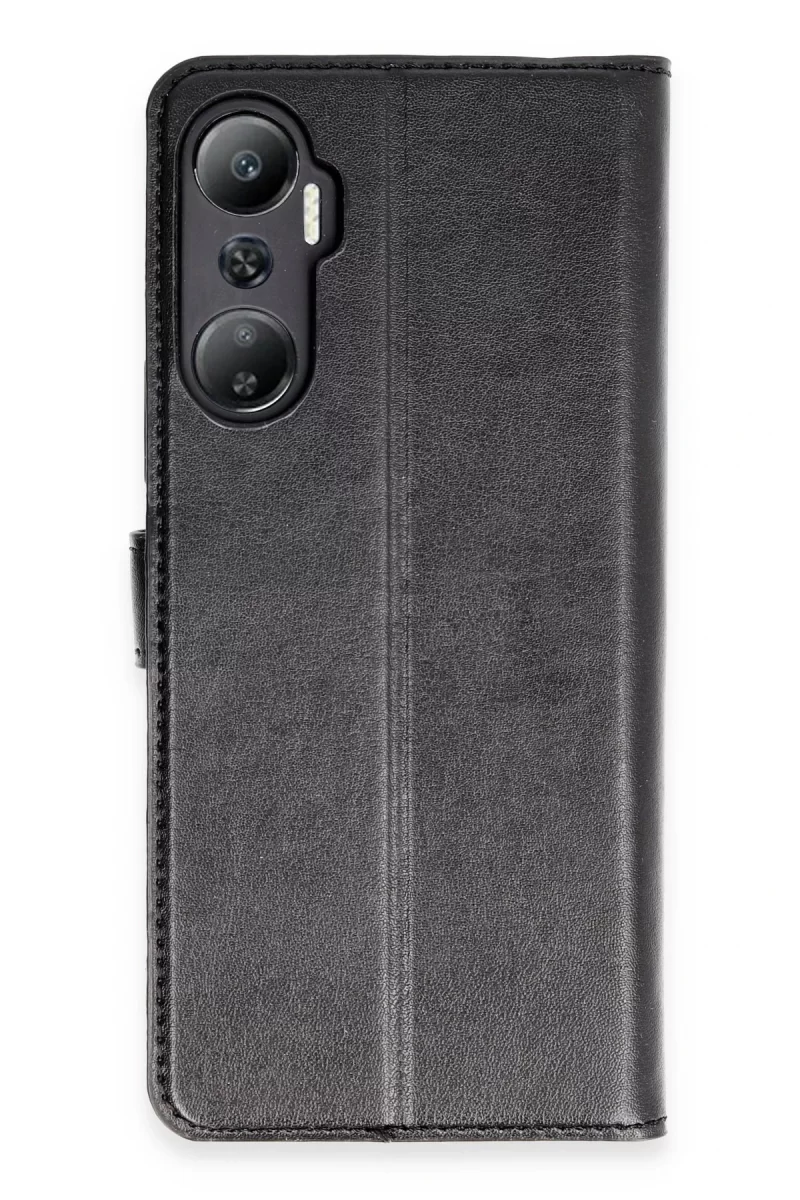 Newface İnfinix Hot 20 Kılıf Trend S Plus Kapaklı Kılıf - Siyah