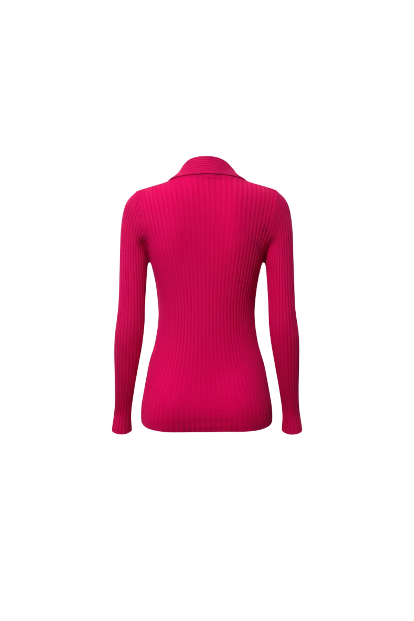 Fitilli V Yaka Düğmeli Kadın Triko Hırka - Pembe