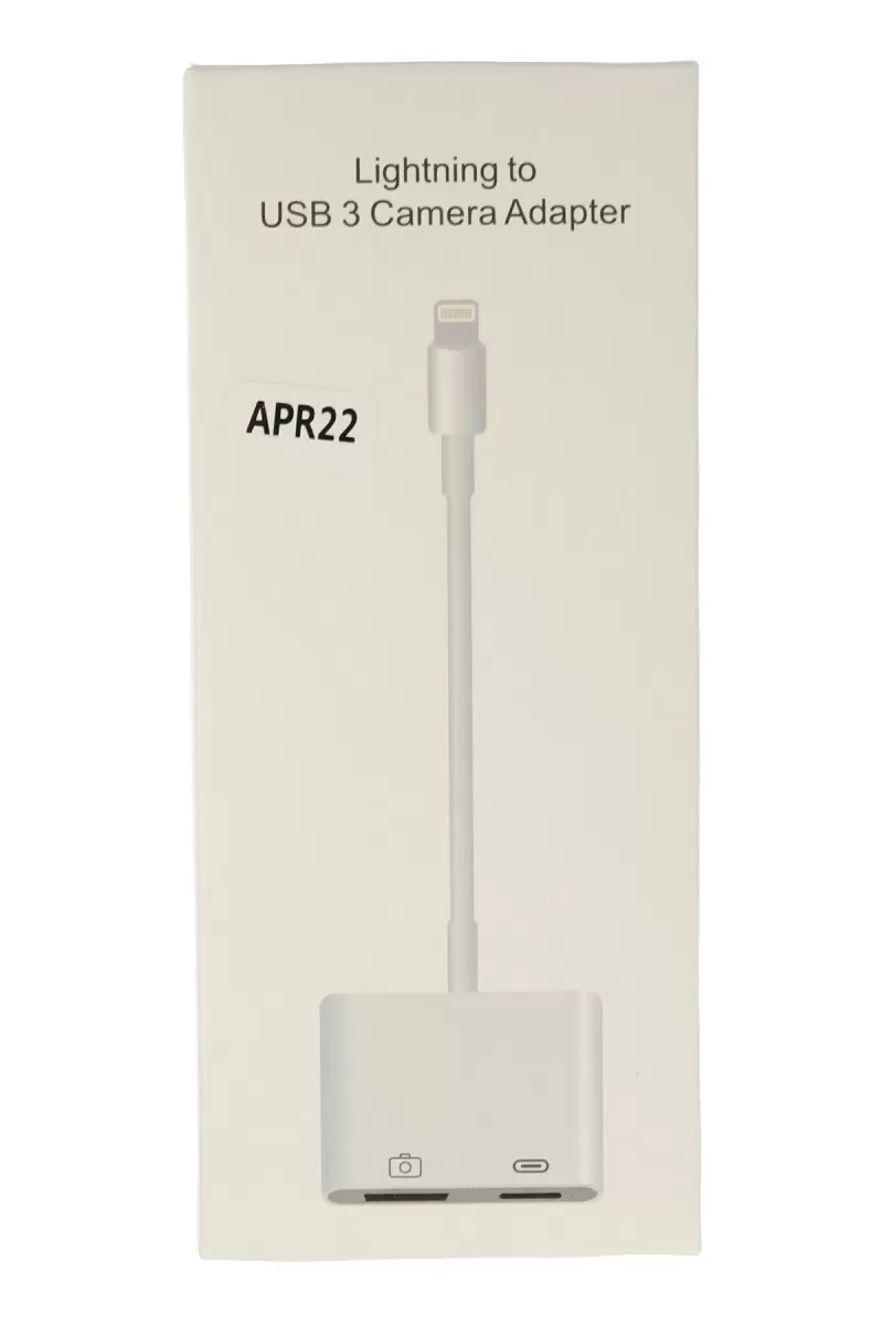 Newface APR22 Iphone Otg 2in1 - Beyaz
