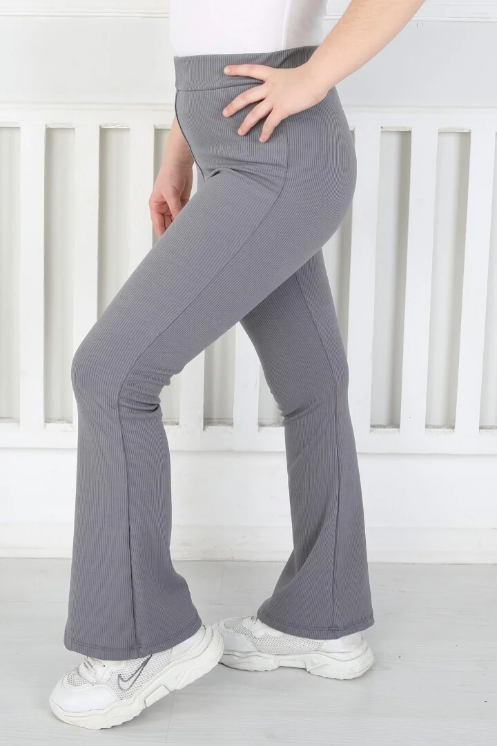 İspanyol Paça Birinci Kalite Fitilli Kumaş Antarsit Kız Çocuk Günlük Tayt