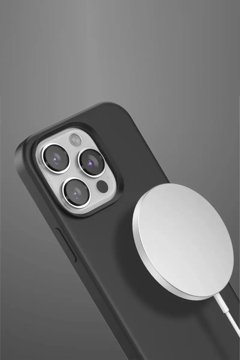 Venco Apple iPhone 15 Pro Home Magsafe Kapak - Turuncu