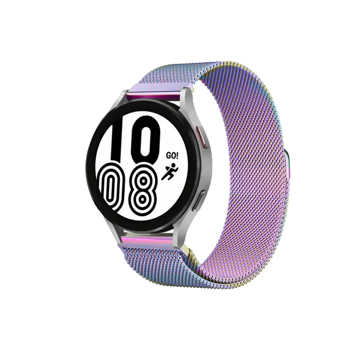 Newface Watch 22mm Metal Mıknatıslı Kordon - Rainbow