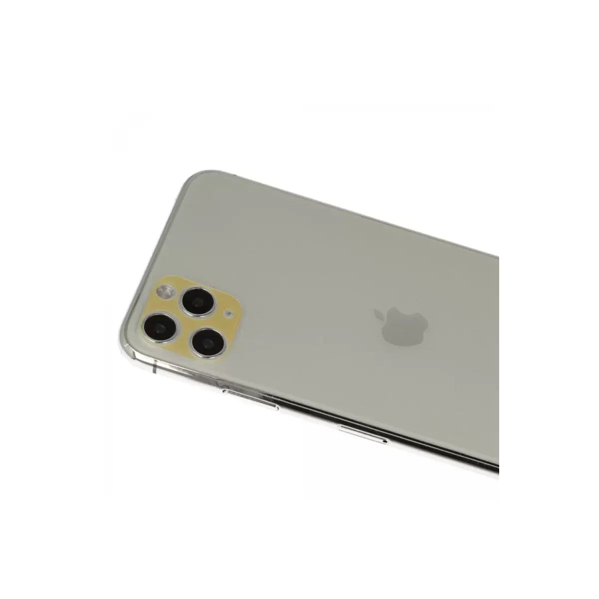 Newface Apple iPhone 11 Pro Max Rainbow Kamera Lens Koruma Cam - Gold