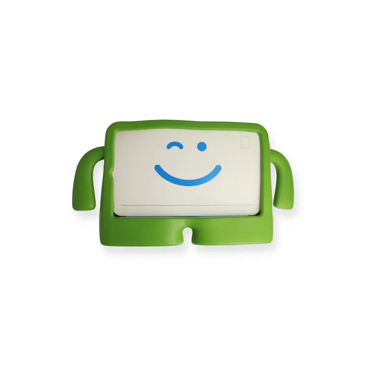 Newface Apple iPad Mini 5 Kılıf Karakter Tablet Silikon - Yeşil
