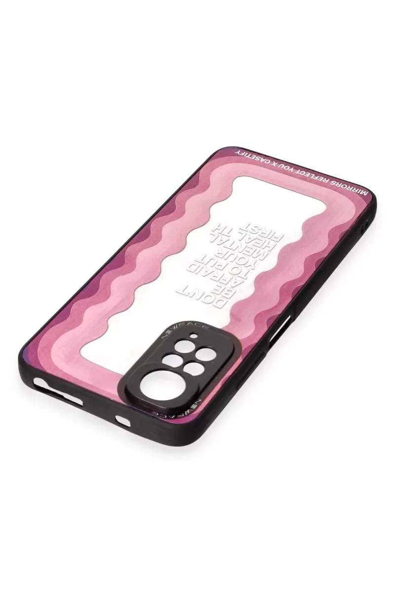 Newface Xiaomi Redmi Note 11 Kılıf Mirror Desenli Kapak - Mirror - 11