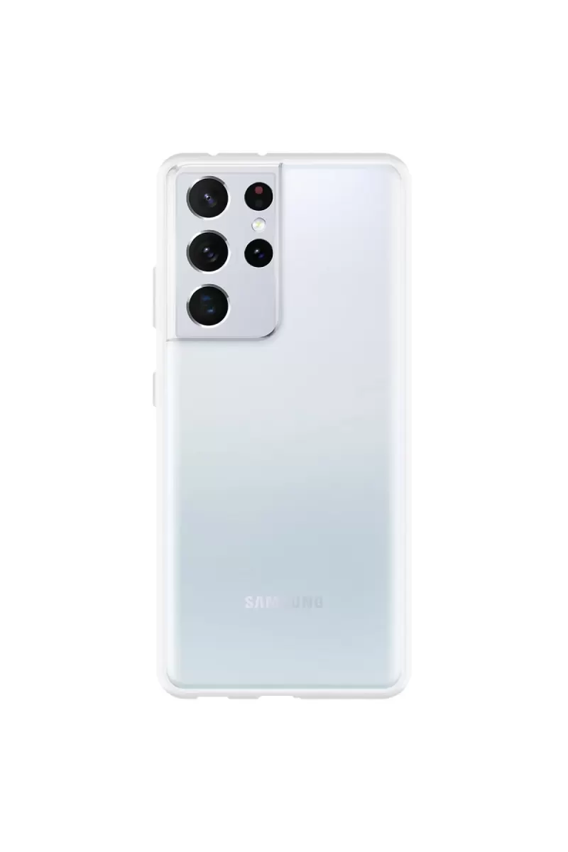 Newface Samsung Galaxy S21 Ultra Kılıf Lüx Şeffaf Silikon