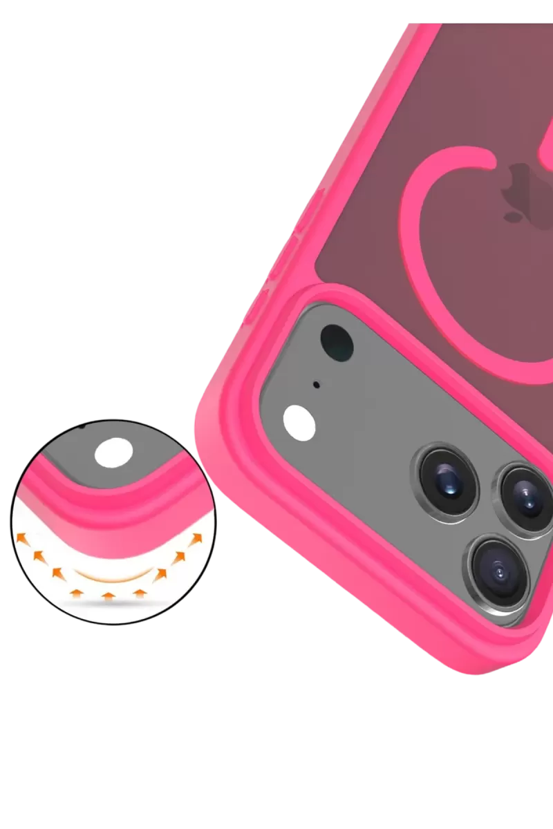 Joko Apple iPhone 17 Pro Max Jota Magsafe Kapak - Rose