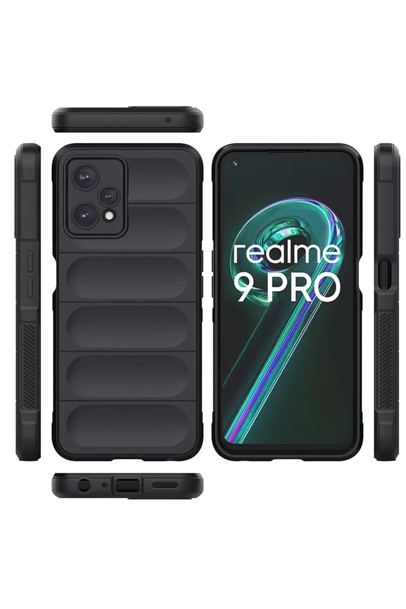 Newface Realme 9 Pro 5G Kılıf Optimum Silikon - Krem